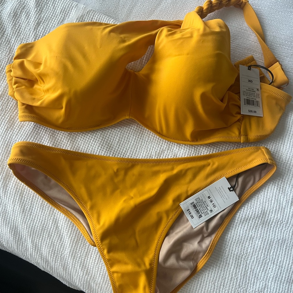 Yellow Bikini Set